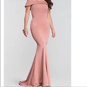 champagne color long dress BABARONI Chiffon Mother of the Bride Dress with Illusion Neckline Lace Appliqued Jumpsuit